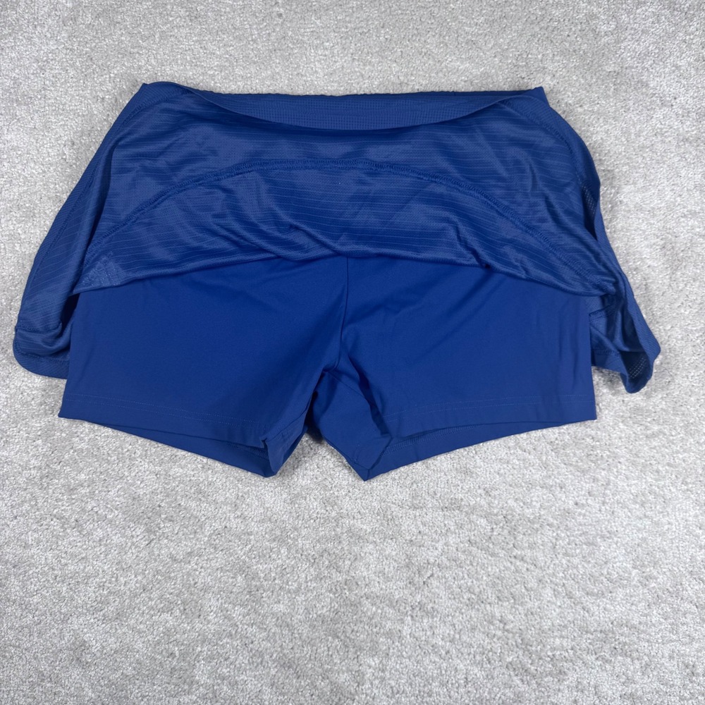 Adidas HEAT.RDY Women XL Royal Blue Tennis Skort Athletic Skirt FS8383 - Picture 4 of 8